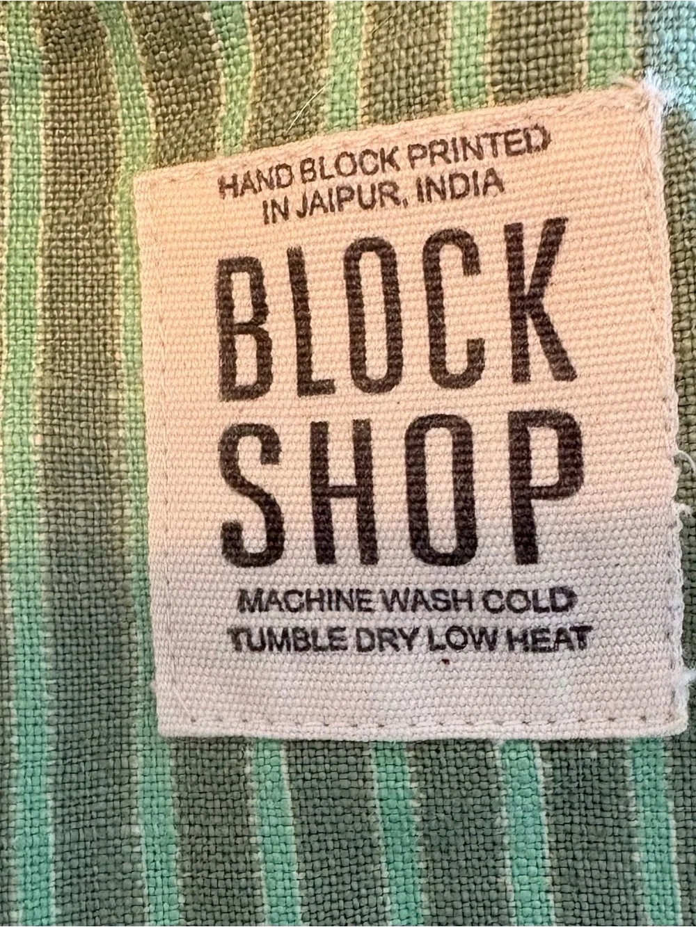 Rate Block Shop Textiles Los Angeles Queen Sage Linen Duvet Cover